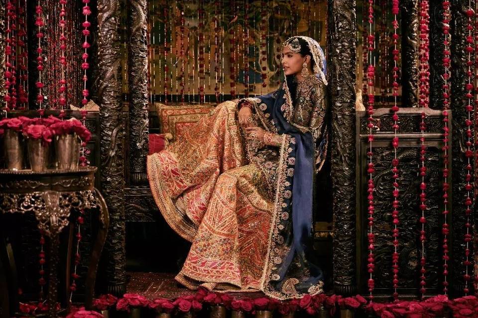 Wedding sharara outlet images