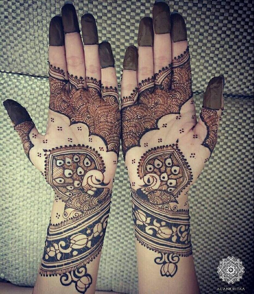 100+ Simple Mehndi Designs Photos | Bridal Mehndi Designs for Wedding -  HAPPY LAGAN