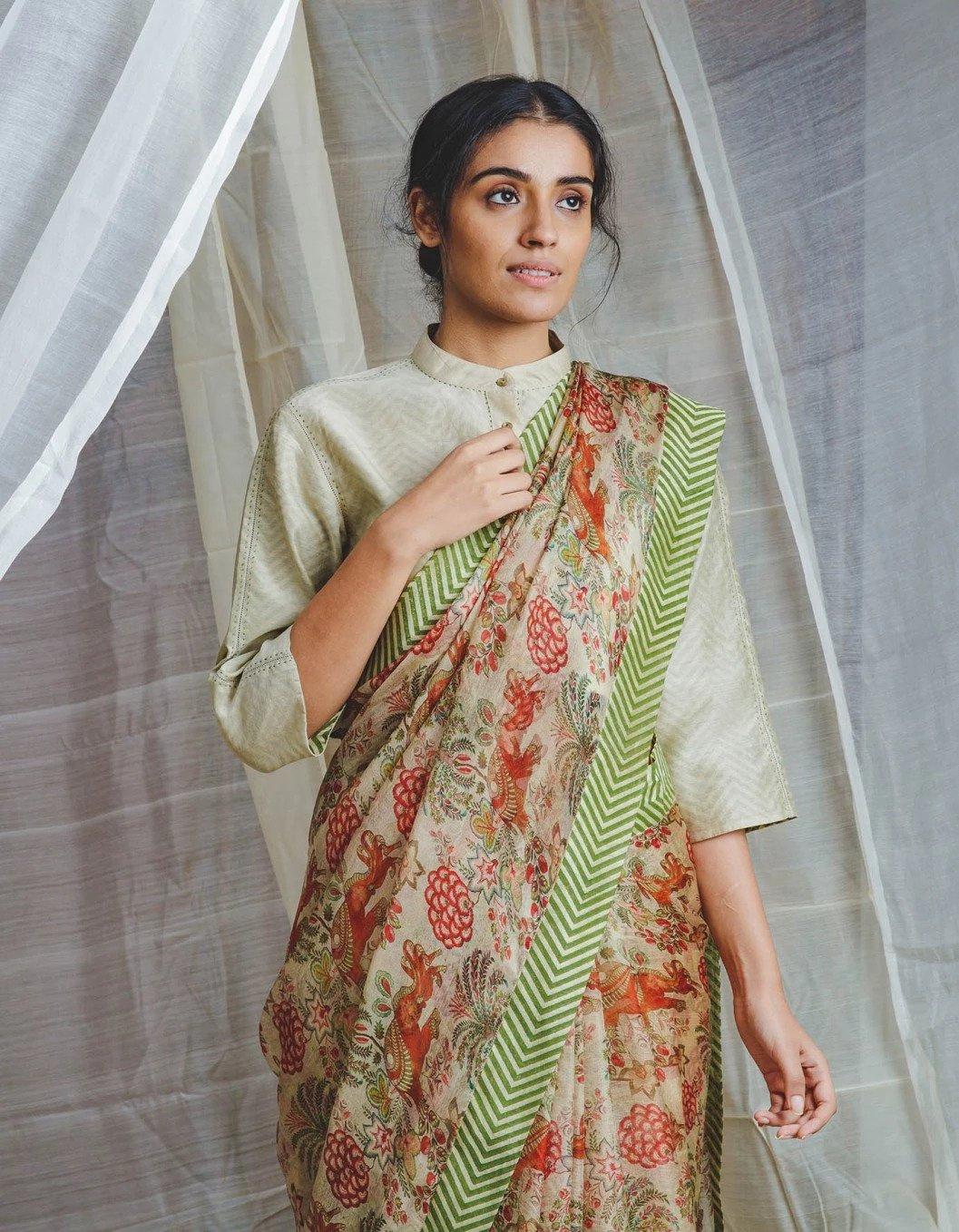 10 Trendy and Latest Kalamkari Blouse Designs You Must Try