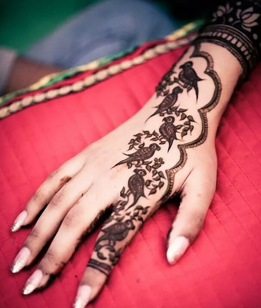 Simple mehndi design Images • saini_girl (@saini_girlsaini_girl) on  ShareChat