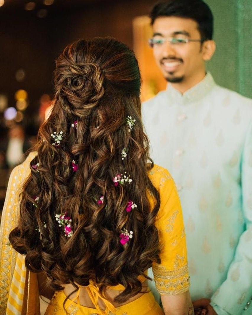 30+ Latest Indian Bridal Wedding Hairstyles Images 2021-2022 | Hair styles,  Indian bridal hairstyles, Bridal hairstyle indian wedding