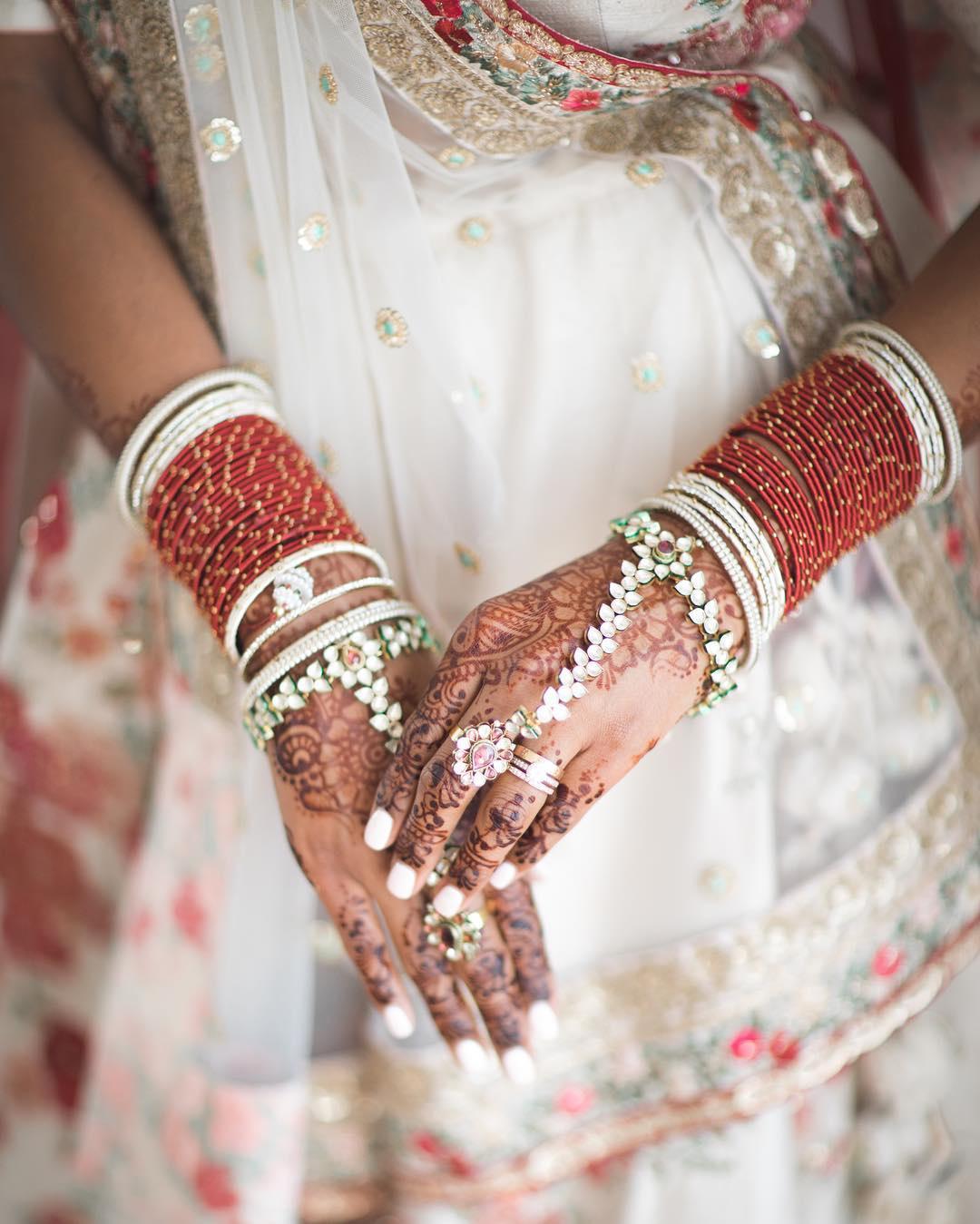 Red bangles on sale