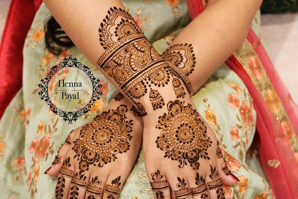 Flower Mehndi Design For Wedding Season - 100 Images