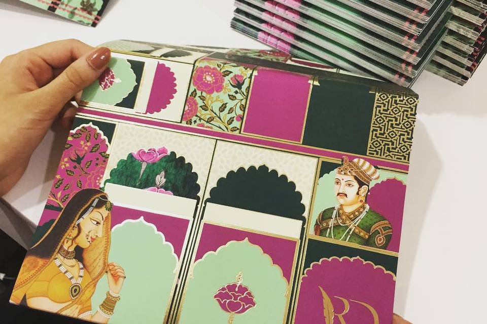 A Guide to Get the Right Muslim Wedding Card Matter Printed