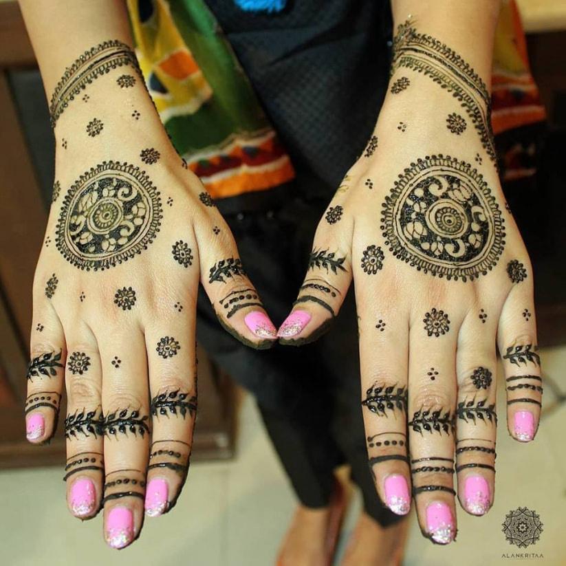 50 Easy And Simple Mehndi Designs For Beginners Step By Step!