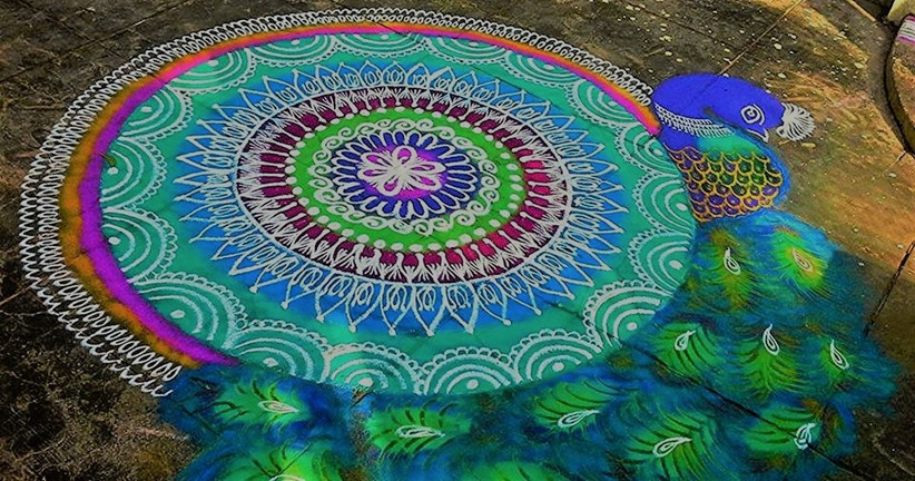 Kolam Designs The South Indian Rangoli Every Tamil Wedding Needs