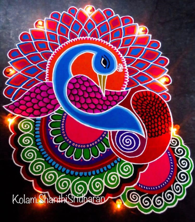 10 New Kolam Designs to Deck Up Your Wedding Day Decor