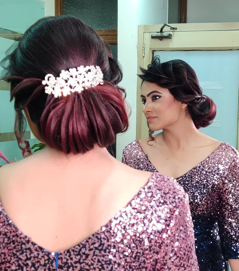 6 Hair Bun Styles To Jazz Up A Bridesmaid S Hairstyle Right