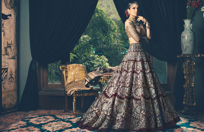 Gorgeous.... Manish Malhotra's dresses | Asian bridal dresses, Indian  wedding gowns, Classy dress