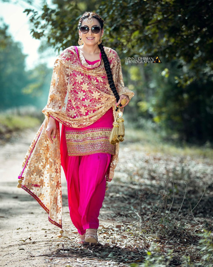 punjabi dress photoshoot