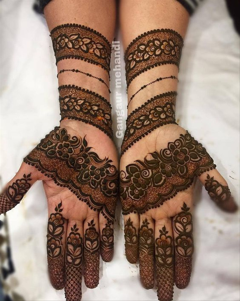 Arabic Mehndi Designs Simple Easy Arabic Design 21