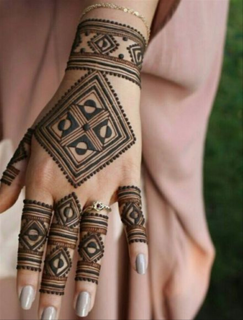 Arabic Mehndi Designs Simple Easy Arabic Design 21