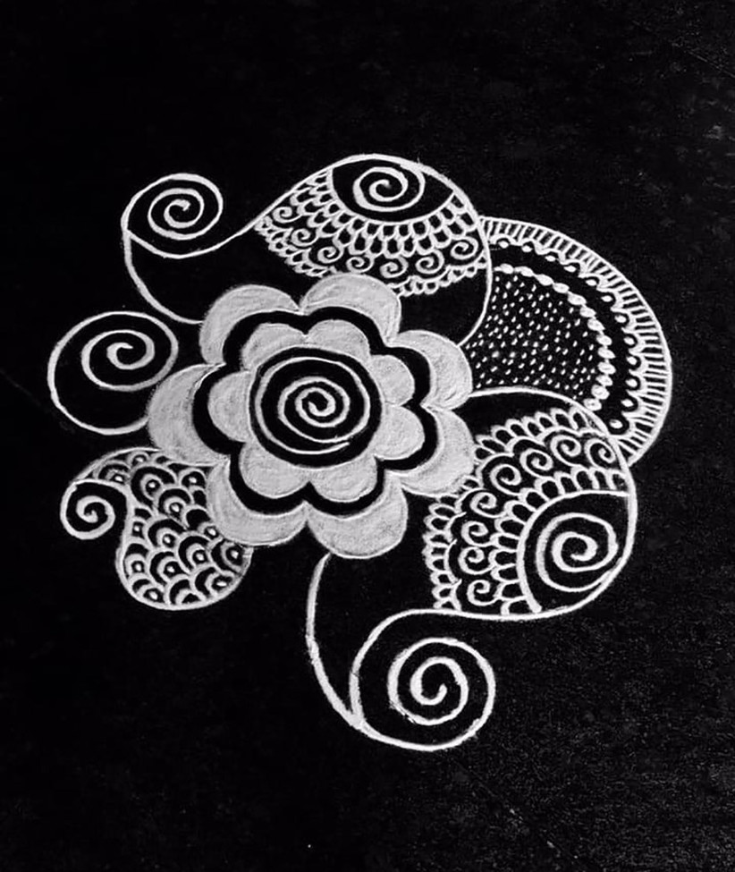 7 Spectacular Kolam Images You Can Try On The Next Festival Top rangoli design daily rangoli kolam; 7 spectacular kolam images you can try