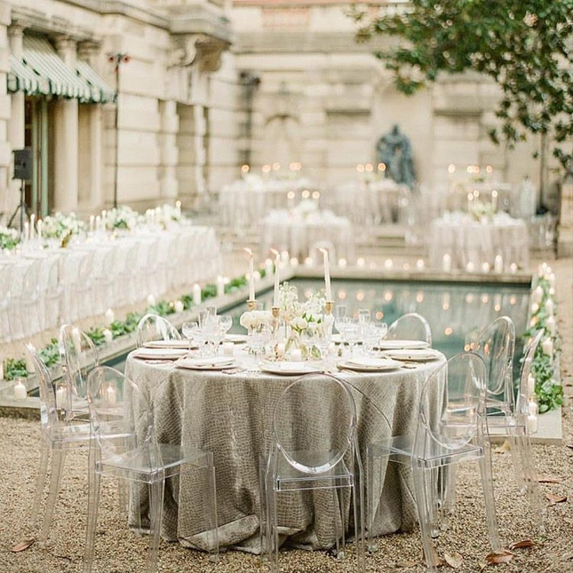 Hot Wedding Trend Ghost Chairs Are Stealing Hearts This Wedding Season