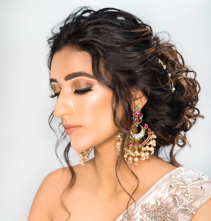 12 queenly indian bun hairstyles for long hair - try these