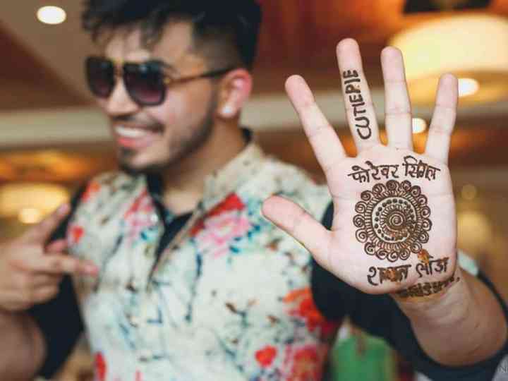 11 Out Of The Box Groom Mehndi Designs For Epic Mehndi Shots