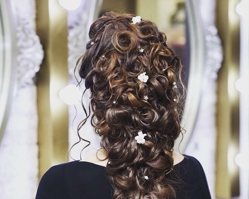 8 Hairstyles For Indian Wedding Reception To Turn The Heads