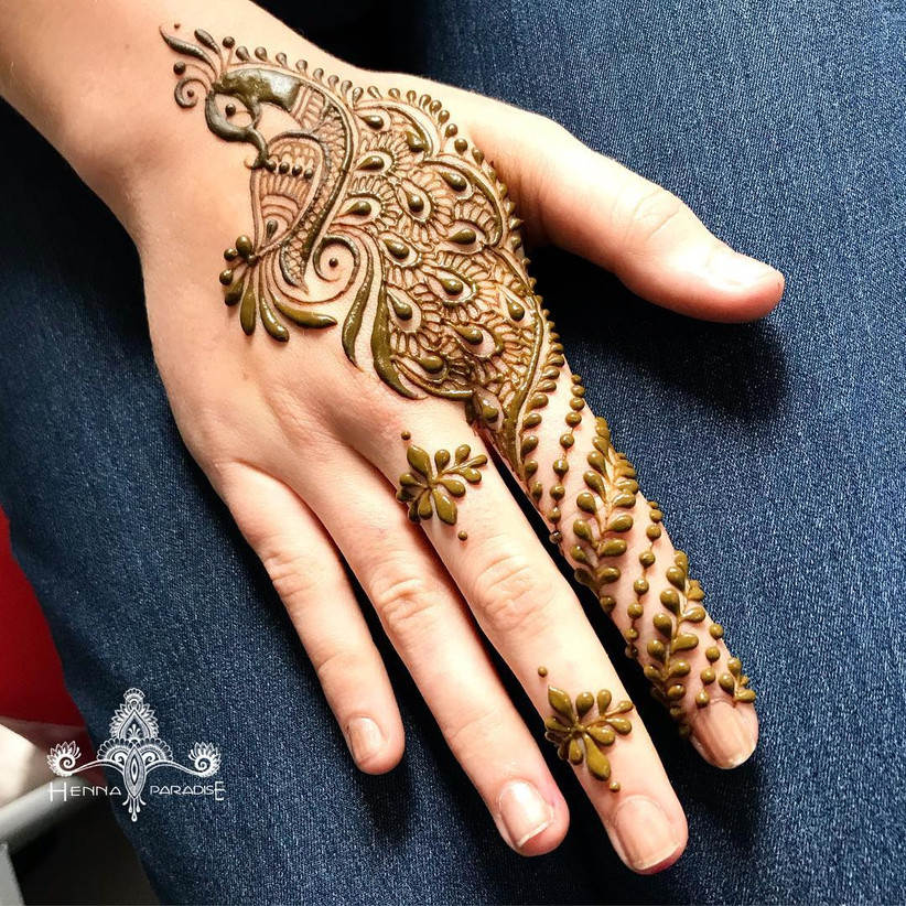 Take Your Pick: 30 Arabic Mehndi Designs For Hands To Flaunt At Your ...