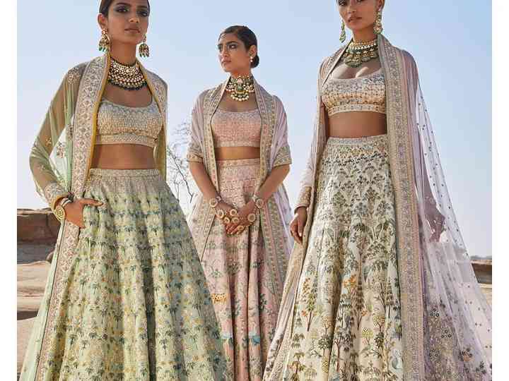 12 Fancy Design Summer Lehengas To Rock Your Pre Wedding Celebration In Style