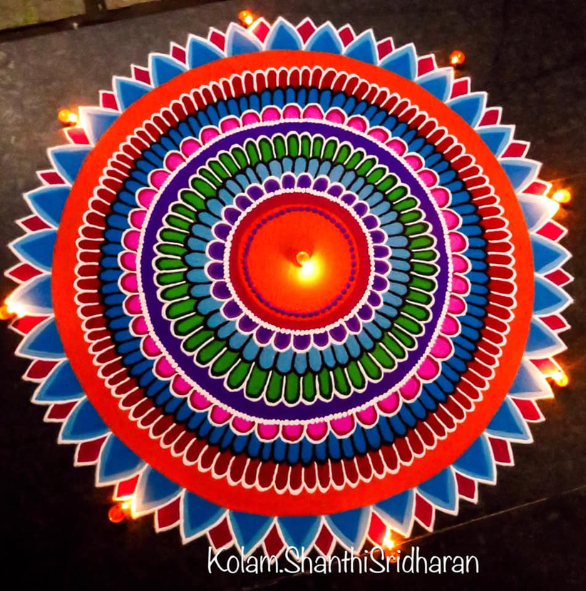 9 Indian Rangoli Designs Photos To Help You Spruce The Venue Up See more ideas about indian rangoli, rangoli designs, simple rangoli. 9 indian rangoli designs photos to help