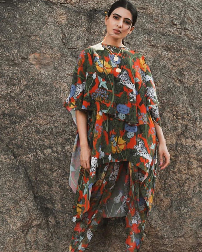 indo western kurta pattern