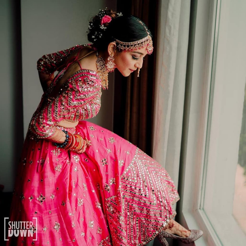 Dulhan Simple Lehenga 2024 dvos
