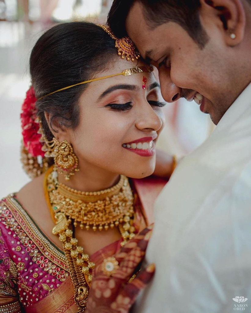 Image result for south indian bride with jewellery