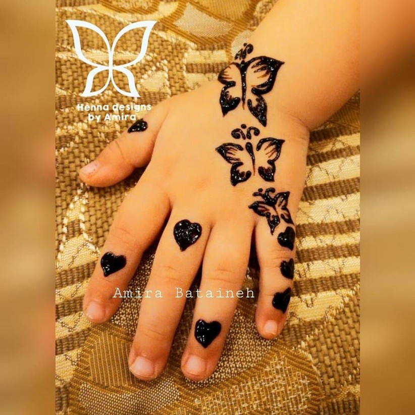 12 Easy Mehndi Designs For Kids That Are Hot This Wedding Season