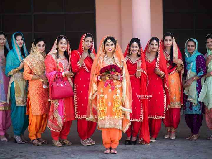Red Pink Golden Ladies Punjabi Dress Ideas For The Bride See over 12,457 wedding dress images on danbooru. ladies punjabi dress ideas for the bride