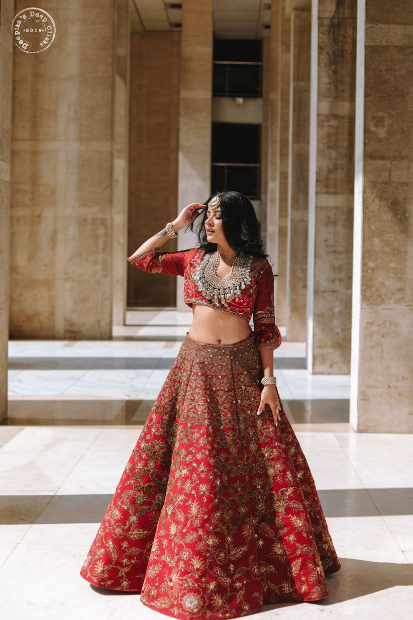 lehenga dress design