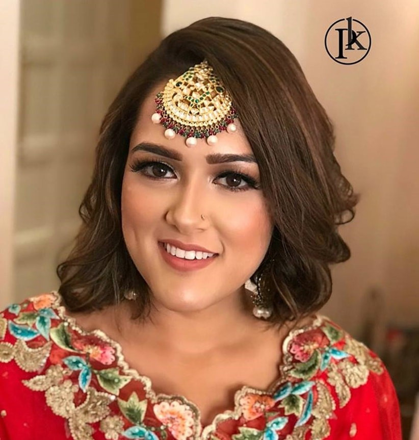 10 Indian Hairstyles For Short Hair That Look Ravishing For Any Bride And Her Bff