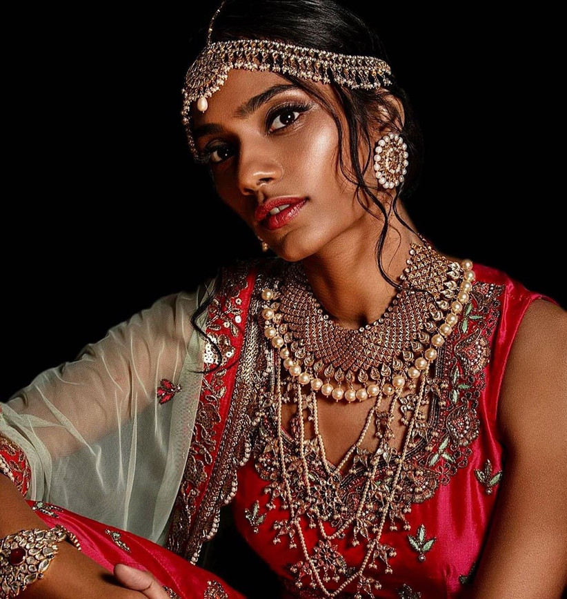 bridal necklace for lehenga