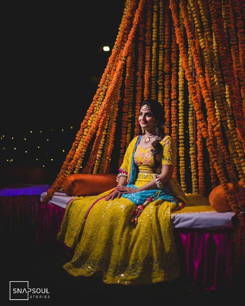 Jhula Decoration Inspirations For Your Bridal Seat During The