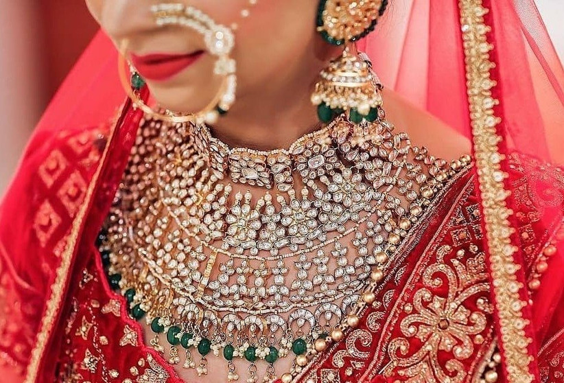 12 Real Brides Who Got The Right Jewellery With Their Wedding Lehengas-  #Weddingz2017Rewind! | Bridal Wear | Wedding Blog