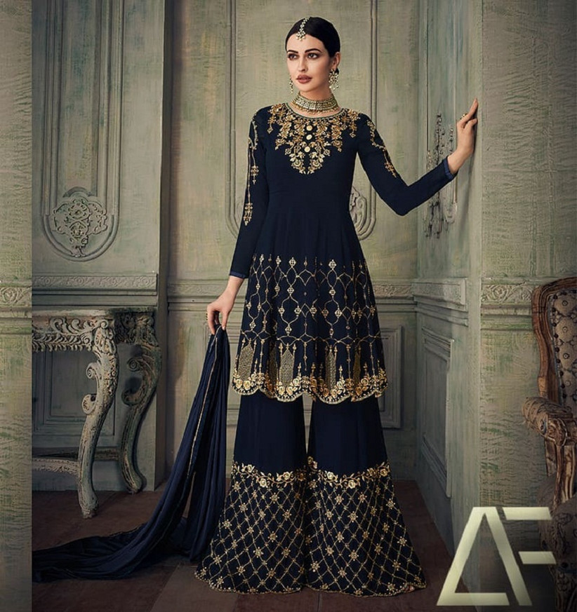 ladies suit gharara