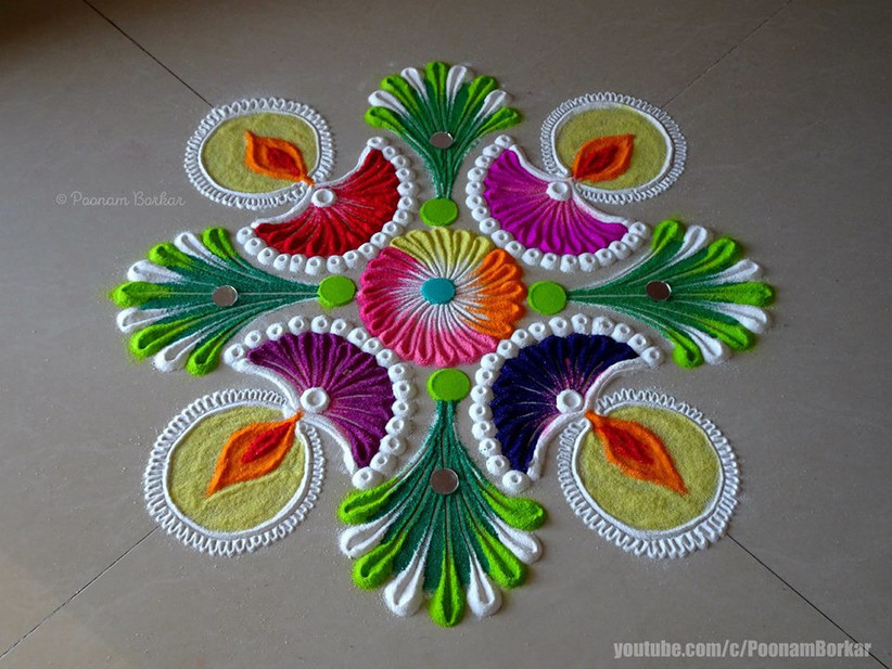 101 Rangoli Designs Handpicked To Inspire Beautiful Wedding Decor