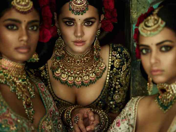 15 Deep Neck Blouse Designs From Sabyasachi That You Ve Got To Get