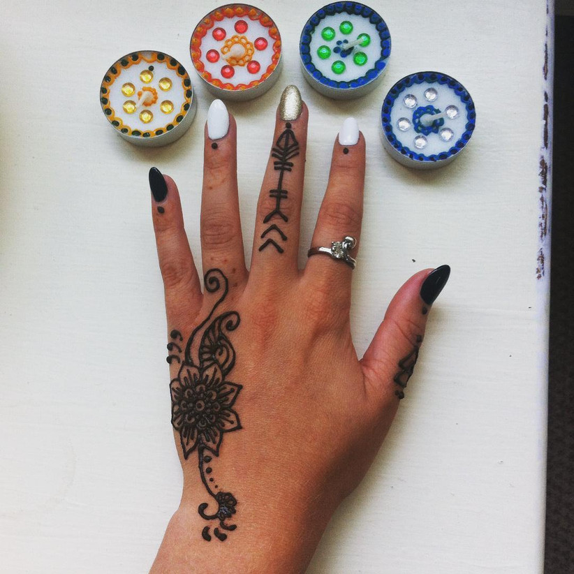 20 Stunning Yet Simple Arabic Mehndi Designs For Left Hand To