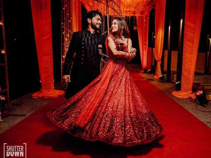 sangeet lehenga for bride