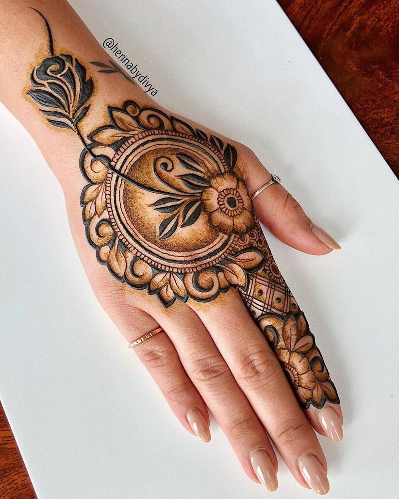 22 Easy Henna Designs For Beginners For Your Hands Feet