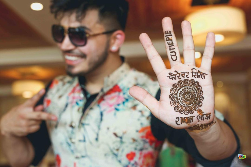 10 Gents Mehndi Designs For The Handsome Grooms For Their Mehndi