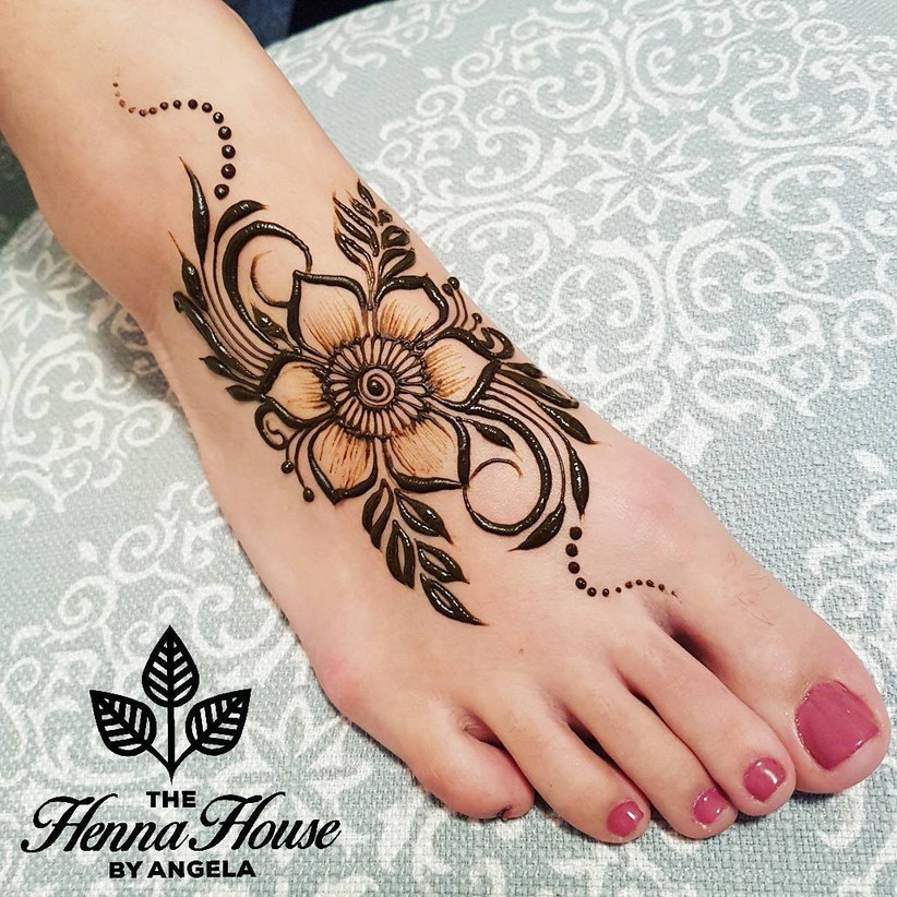 List Of Mehndi Tattoo Designs For Feet For You Koi Tattoo Design