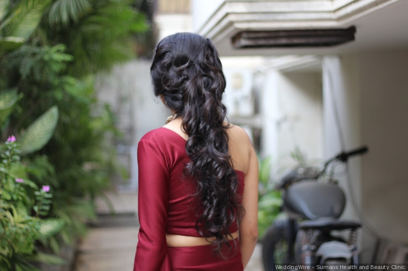 8 Hairstyles For Indian Wedding Reception To Turn The Heads