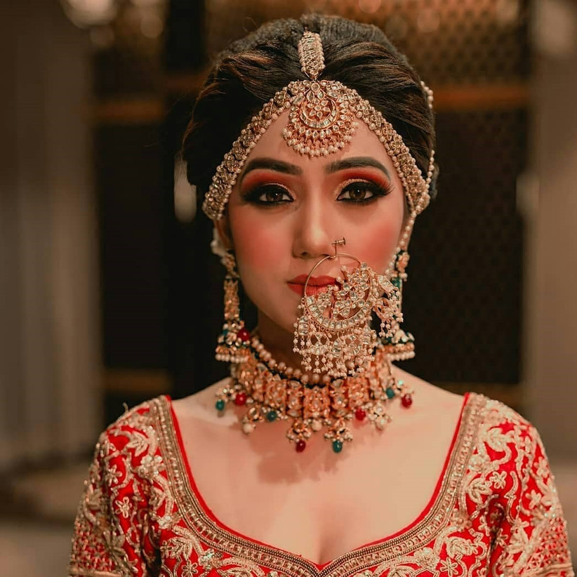 dulhan necklace photos