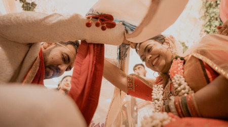 Take a Glimpse Into the Traditional South Indian Wedding of Shravya & Sundar