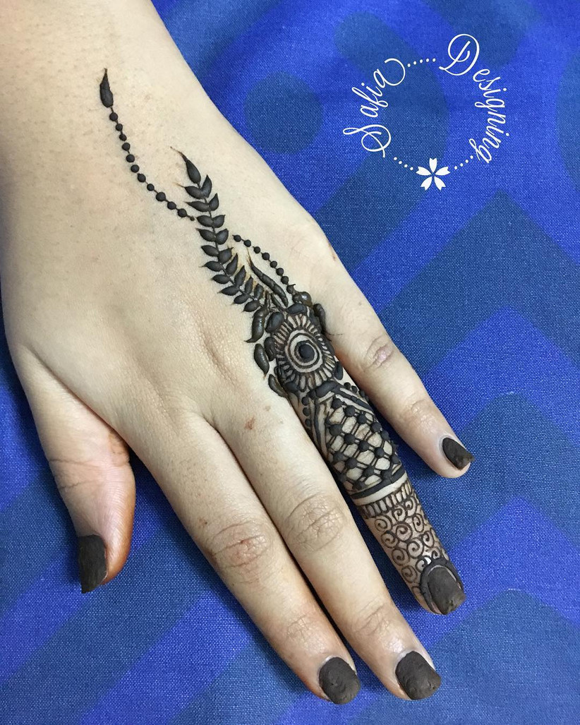 21 New Arabic Mehndi Designs For The Soon To Be Brides