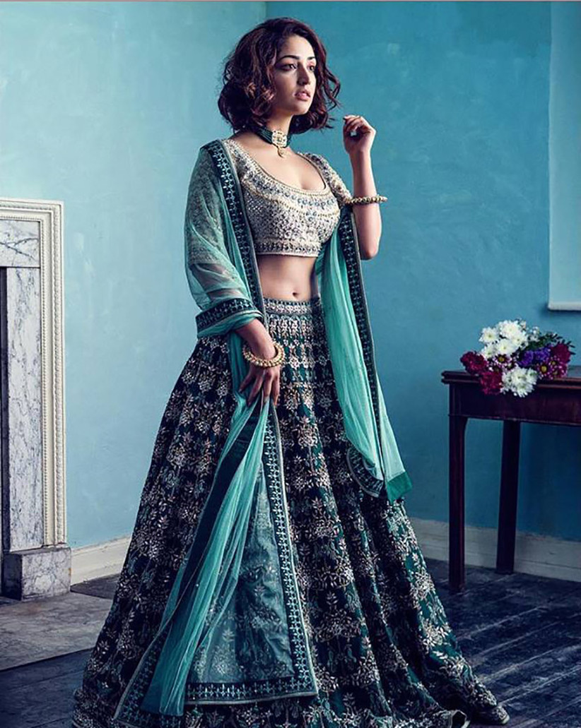 Day & Night: 5 Indian Wedding Reception Dresses For the Bride's Look Book