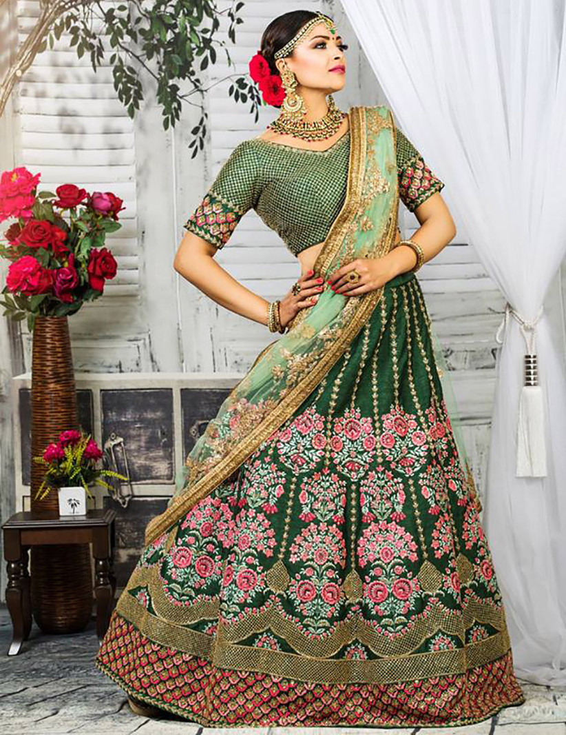 gowns for wedding reception indian