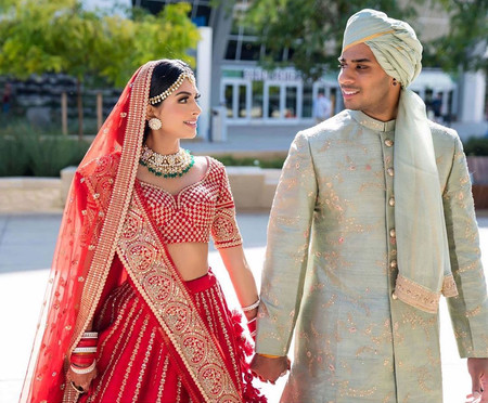 Groom Outfit Ideas To Complement a Bridal Red Lehenga 