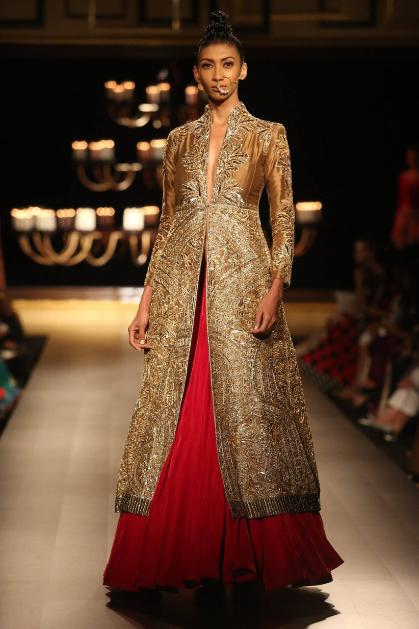 manish malhotra long gown design